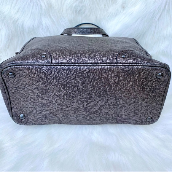 Coach ✨ Mickie Caviar Grain Leather Satchel - Picture 7 of 16